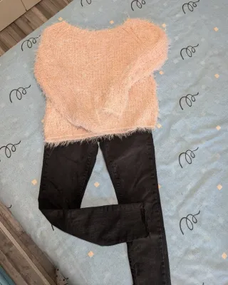 Lote 3 jerséis mujer talla única y regalo pantalón