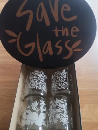 SAVE THE GLASS: Vasos artesanales