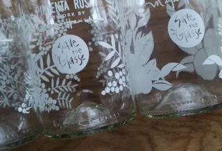 SAVE THE GLASS: Vasos artesanales