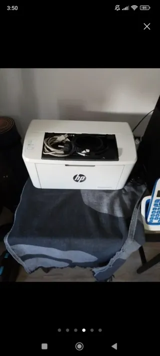 Impresora HP LaserJet Pro M15w Blanca