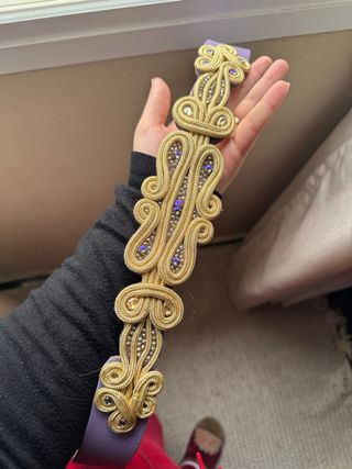 Caftán Marroquí Morado Nuevo