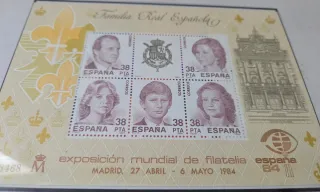 Sellos Hispamer Exposición Filatélica América Euro