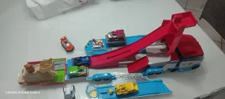 Camion Paw Patrol con macchinine in ferro