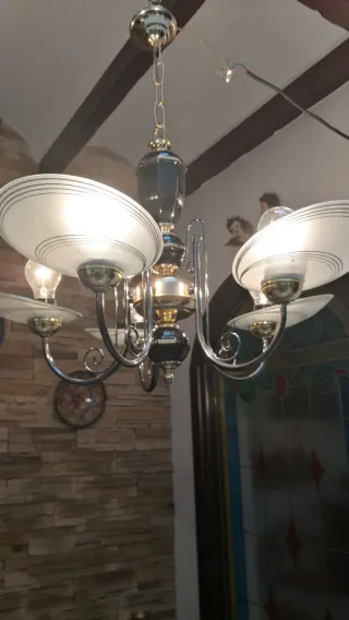 Lámpara colgante Art Deco