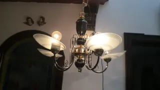 Lámpara colgante Art Deco