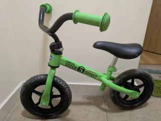 Bicicleta sin pedales Chicco verde