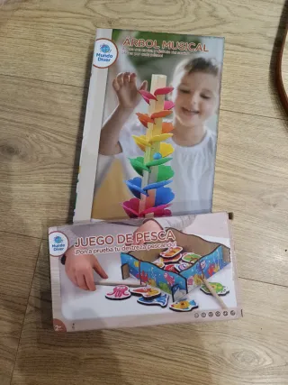 Lote Juguetes: Árbol Musical y Juego Pesca