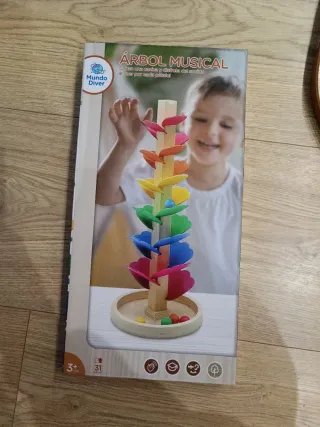 Lote Juguetes: Árbol Musical y Juego Pesca