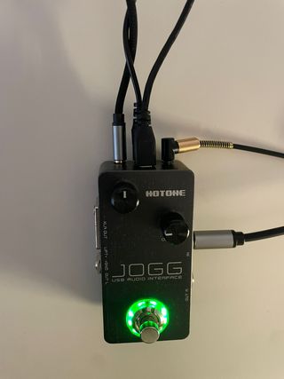 Hotone Jogg - Pedal interfaz de audio