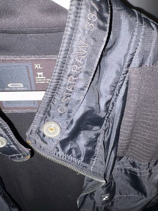 Chaqueta Bomber G-Star RAW Negra Talla XL