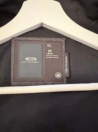 Chaqueta Bomber G-Star RAW Negra Talla XL