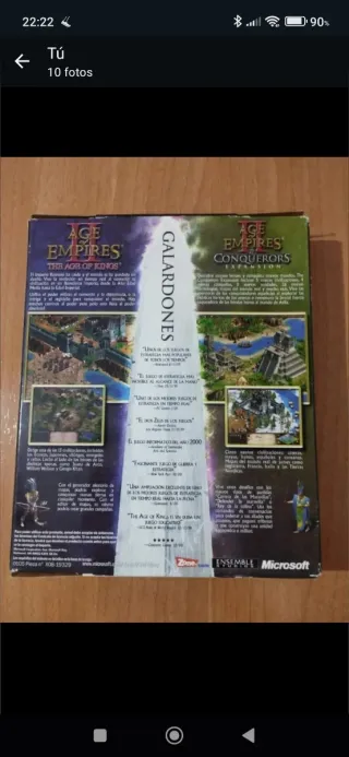 Age of Empires II Edición Gold PC BIG BOX completo