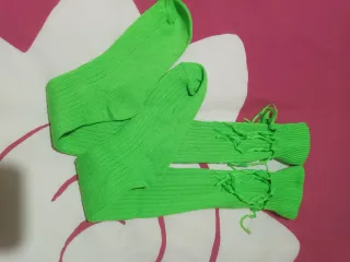 Lote 3 pares Calentadores piernas carnaval Cada pa