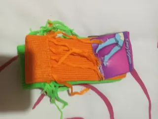 Lote 3 pares Calentadores piernas carnaval Cada pa