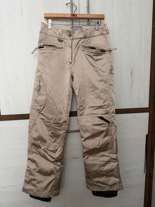 Pantalones de Nieve Salomon Beige