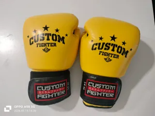 Guantes de Boxeo Custom Fighter Amarillos