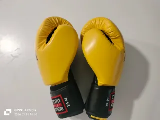 Guantes de Boxeo Custom Fighter Amarillos