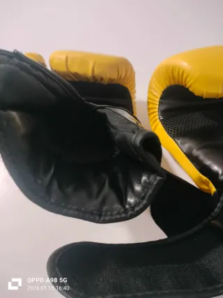 Guantes de Boxeo Custom Fighter Amarillos