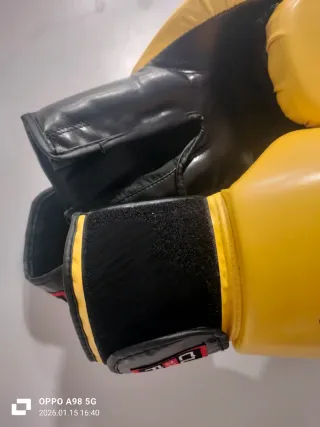 Guantes de Boxeo Custom Fighter Amarillos