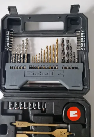 Maletín brocas y accesorios Einhell