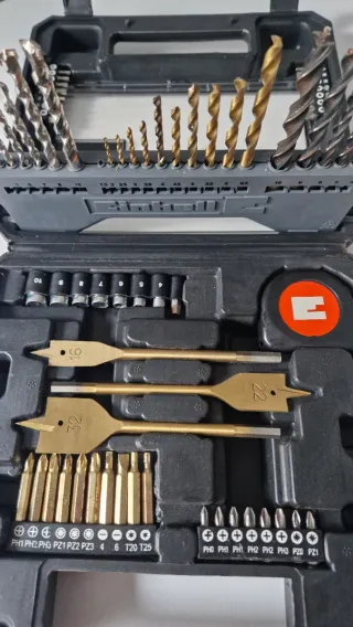 Maletín brocas y accesorios Einhell