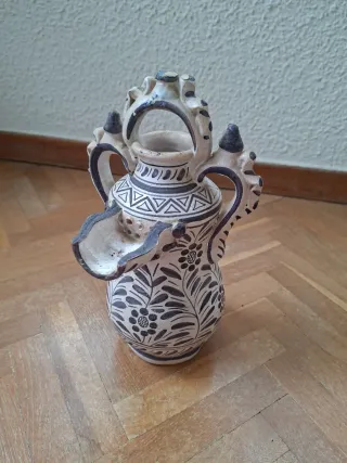 Juego de 2 botijos de barro