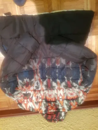 Chaquetón Desigual T.40 Reversible