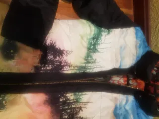 Chaquetón Desigual T.40 Reversible