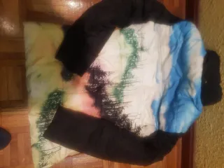 Chaquetón Desigual T.40 Reversible