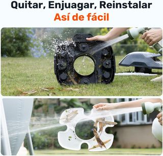 Robot limpiafondos de piscina inalámbrico Gosvor