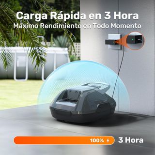 Robot limpiafondos de piscina inalámbrico Gosvor