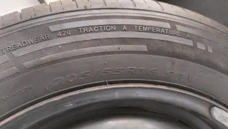 Rueda nueva repuesto Kia o Hyundai 205/55 R16 91V.