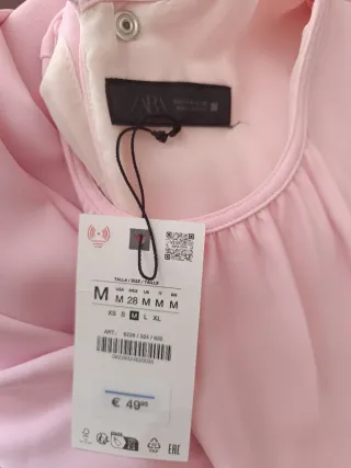 Vestido midi fruncido cintura