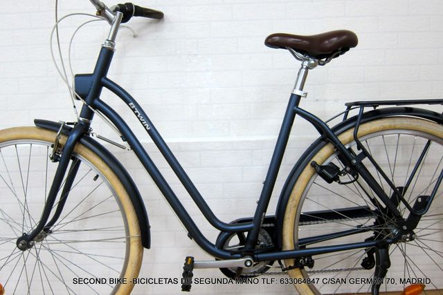 Bicicleta Urbana B-Twin Elops 520 Talla L