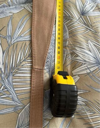 Cinturón de cuero ajustable