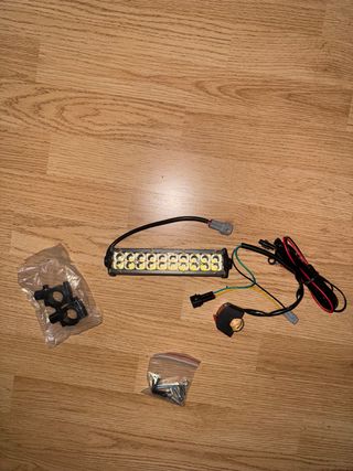 Barra LED Moto/Quad + Accesorios