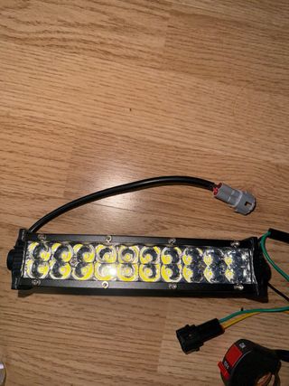 Barra LED Moto/Quad + Accesorios