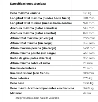 Grúa de traslado SUNLIFT