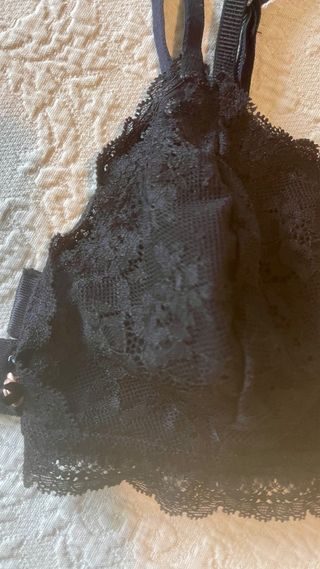 Sujetador Sfera Encaje Negro