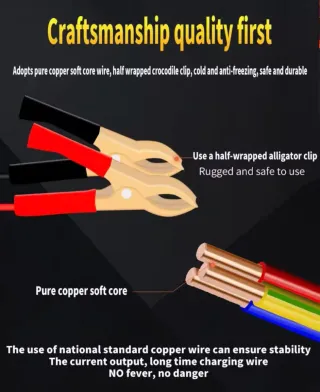 Cargador Batería Coche 12V JINNUOY