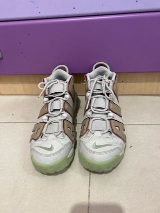 Nike Air More Uptempo Zapatillas Verde/Blanco