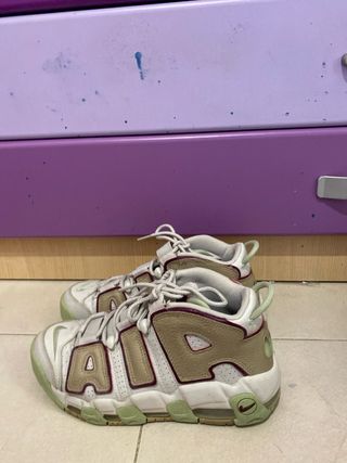 Nike Air More Uptempo Zapatillas Verde/Blanco