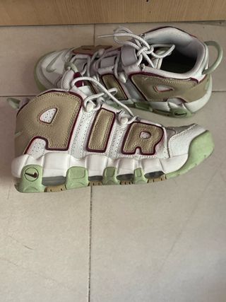 Nike Air More Uptempo Zapatillas Verde/Blanco