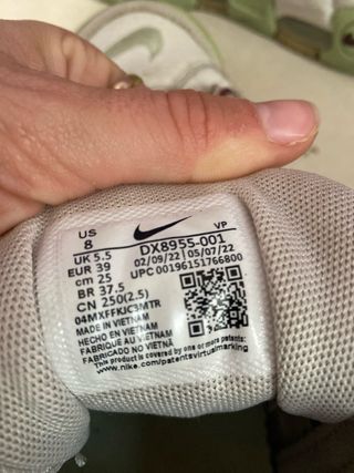 Nike Air More Uptempo Zapatillas Verde/Blanco