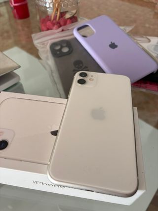 iPhone 11 Blanco 256 GB + Extras