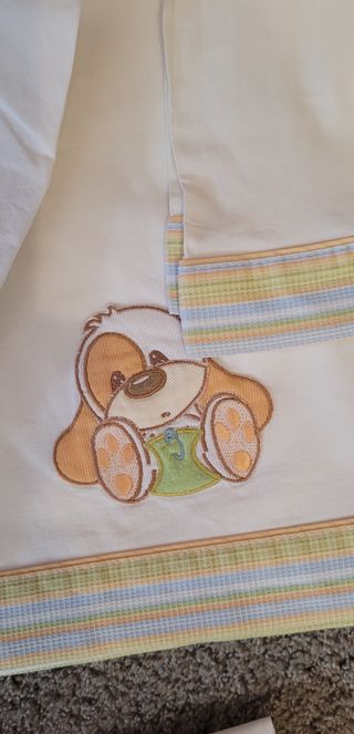 2 Juegos Sábanas Cuna + Bajera