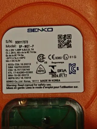 Rilevatore Esplosimetro Senko Multigas MGT-P