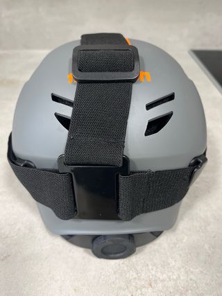 Casco de Alpinismo Gris y Naranja