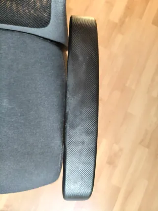 Silla de escritorio tela y plástico