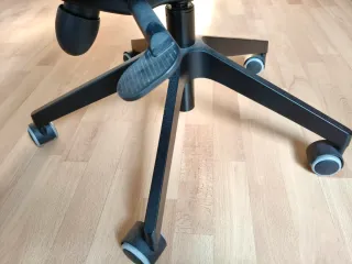 Silla de escritorio tela y plástico